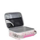 Girls Ivory & Pink Logo Lunch Bag, 1, hi-res