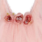 Girls Pink Tulle Dress, 3, hi-res