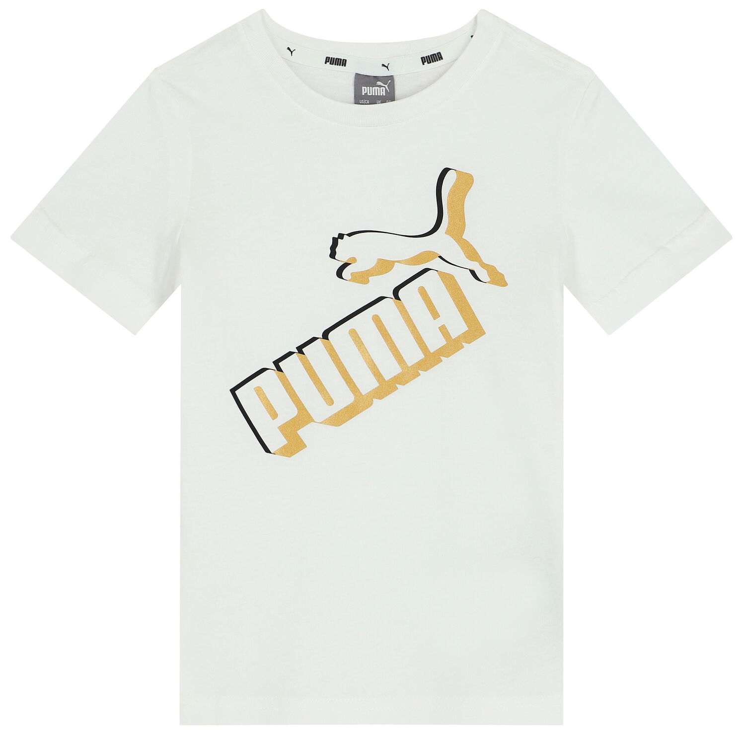 White Logo T-Shirt, 1, hi-res