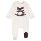 Ivory Paisley Babygrow Gift Set, 1, hi-res