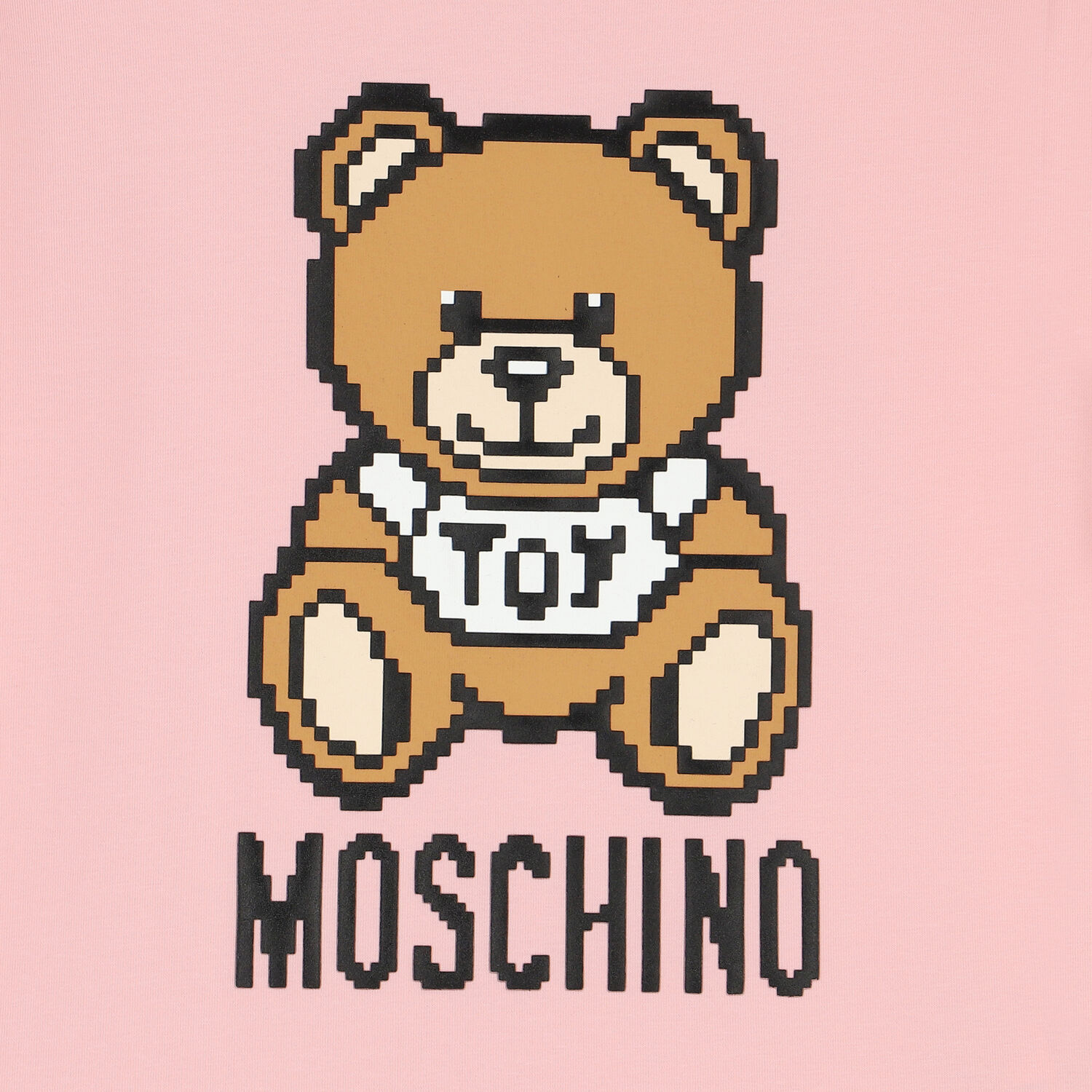 Pink Teddy Logo T-Shirt, 5, hi-res