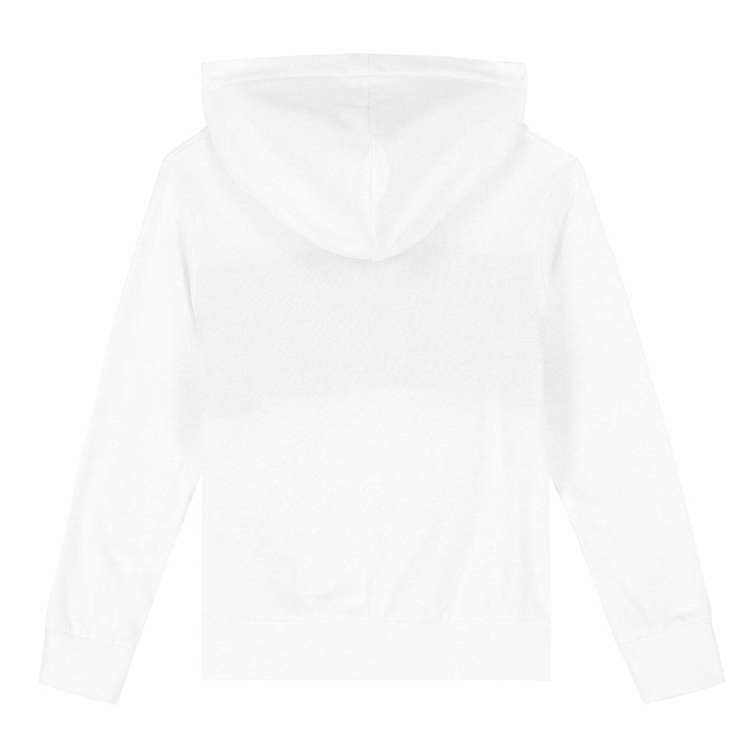 Boys White & Black Logo Hooded Top, 1, hi-res image number null