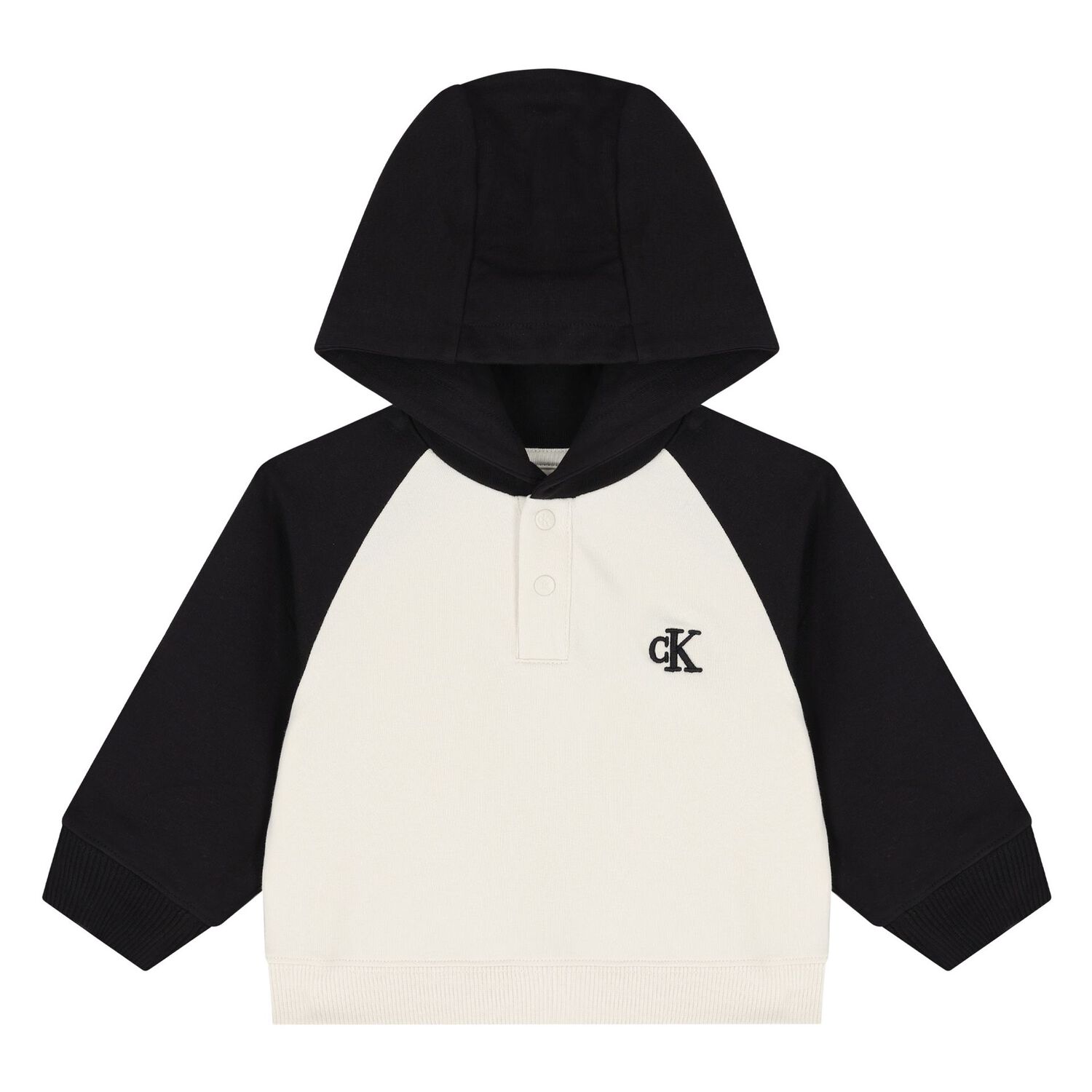 Younger Boys Beige & Black Tracksuit, 1, hi-res