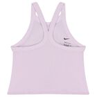 Girls Lilac Logo Sleeveless Top, 1, hi-res