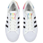 Girls White Superstar J Trainers, 1, hi-res