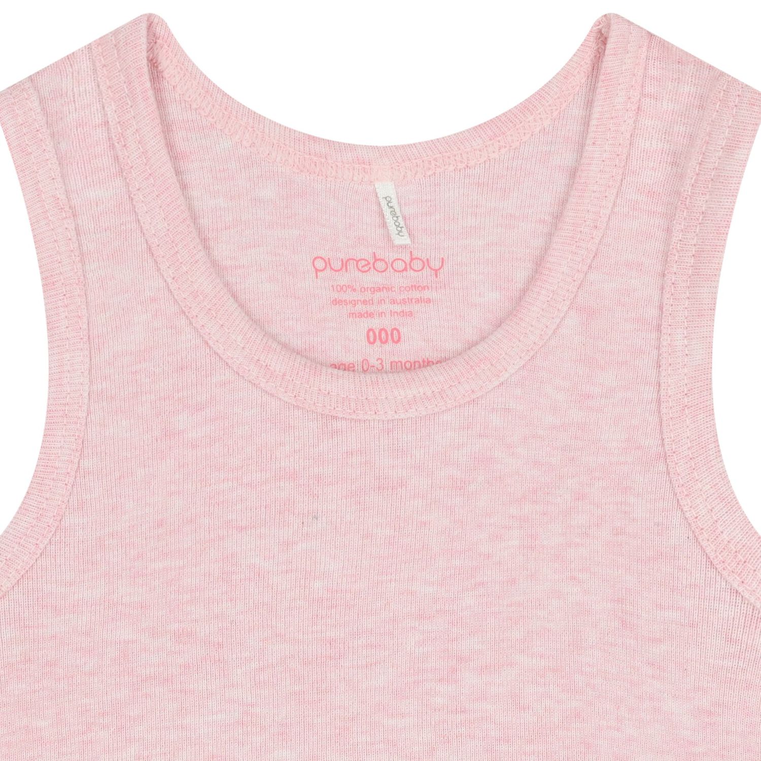 Baby Girls Pink & White Bodysuits ( 2-Pack ), 2, hi-res image number null