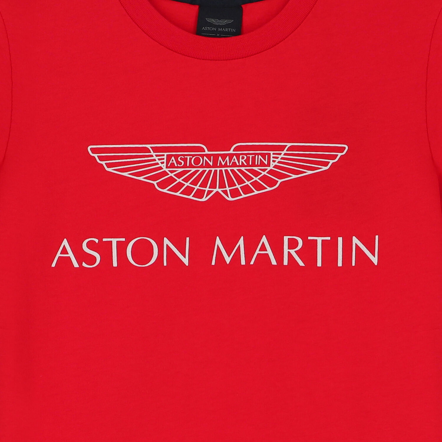 تيشيرت بالشعار باللون الاحمر للاولاد, 1, hi-res