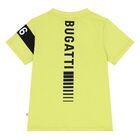 Younger Boys Yellow Logo T-Shirt, 1, hi-res