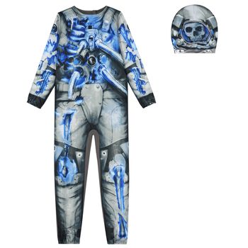 Boys Astronaut Skeleton Halloween Costume