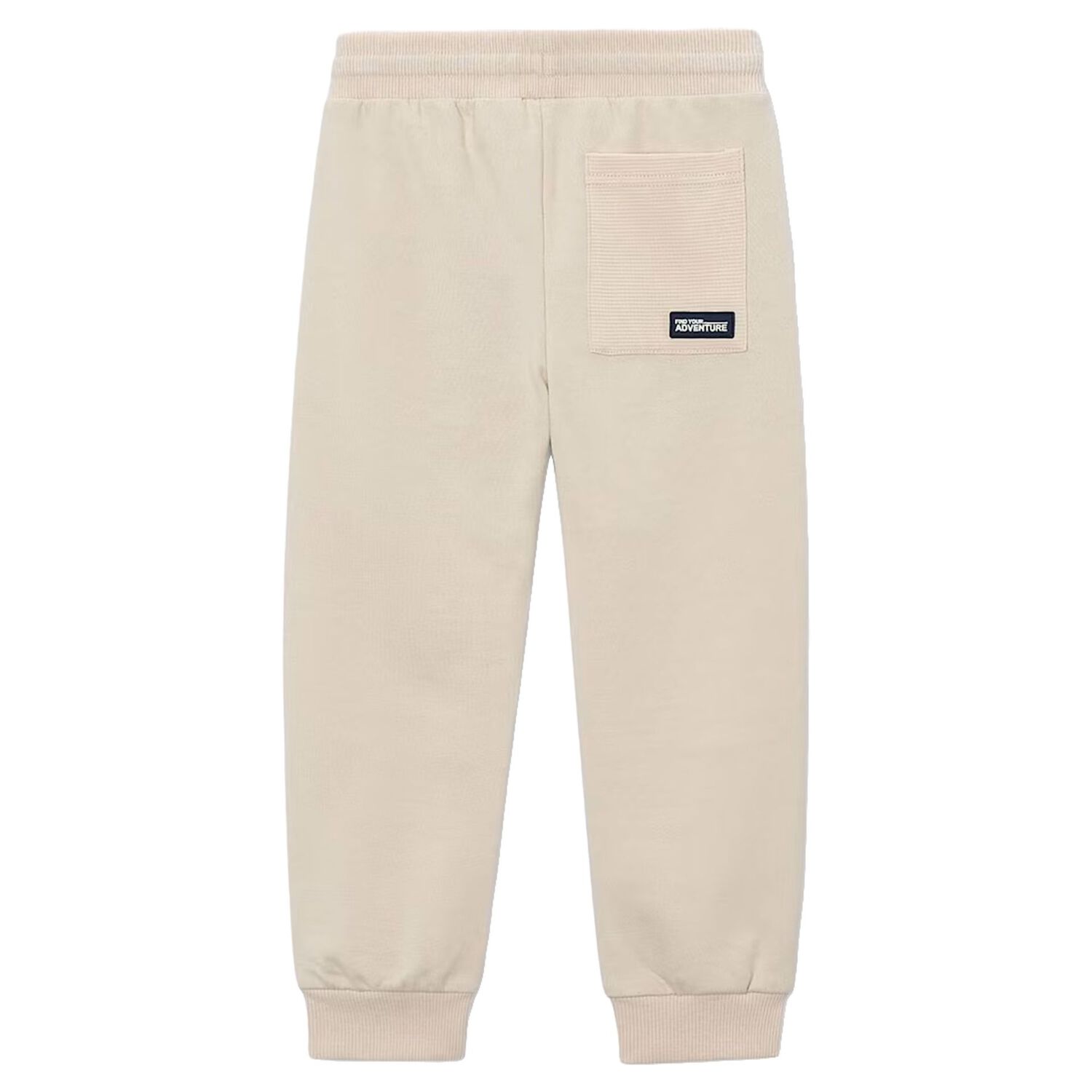 Boys Beige Joggers, 1, hi-res