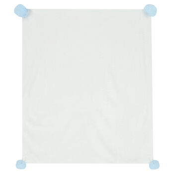 Baby Boys Blue Fur Blanket