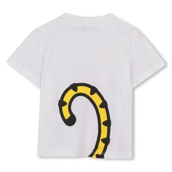 Younger White Tiger Logo T-Shirt