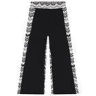 بنطلون متعرج باللونين الأبيض والأسود للبنات, 1, hi-res