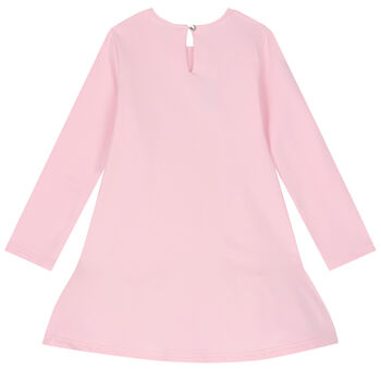 Girls Pink Teddy Bear Dress