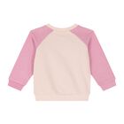 Younger Girls Pink Logo Tracksuit, 2, hi-res