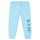 بدلة رياضية بالشعار باللون الوردي للبنات, 3, hi-res