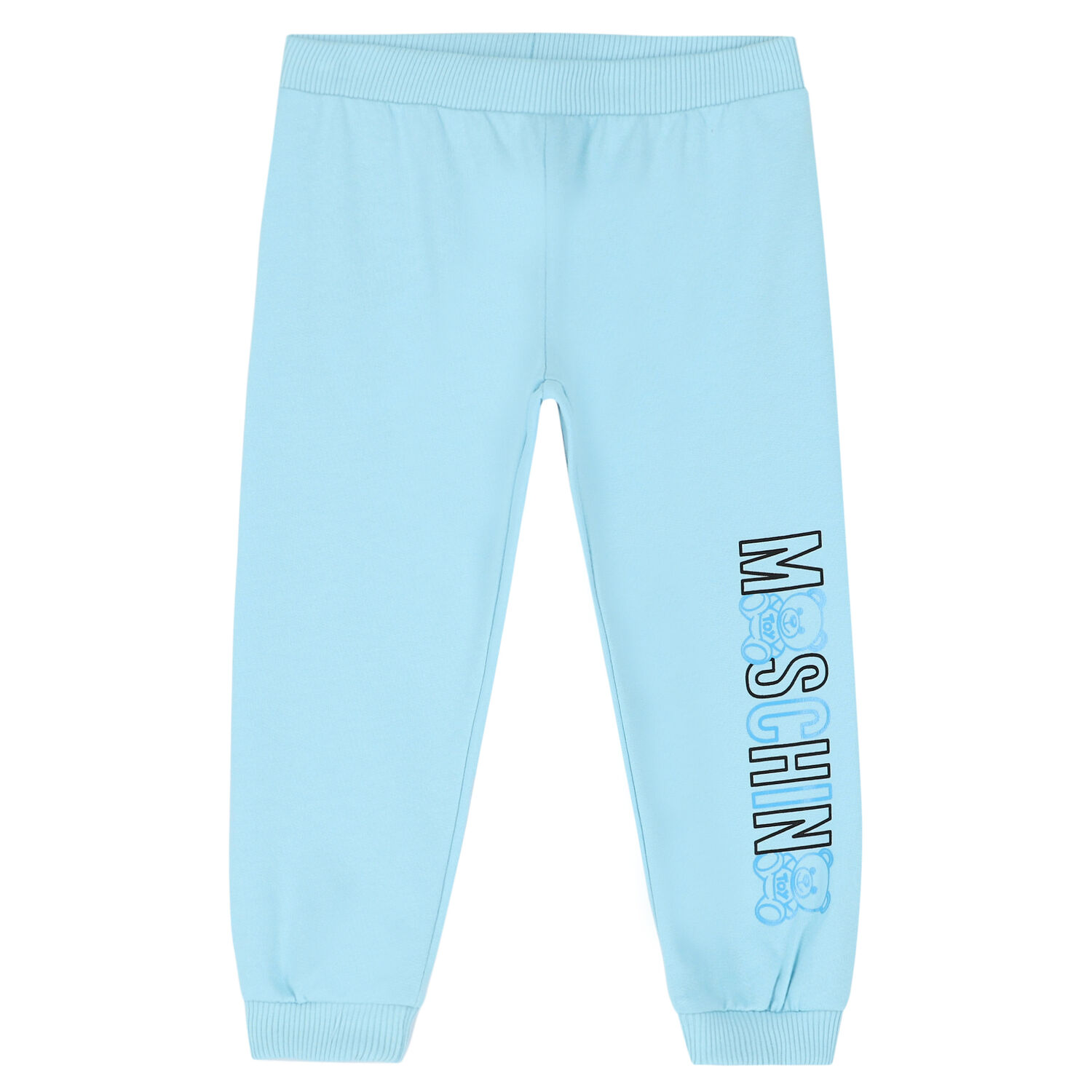 بدلة رياضية بالشعار باللون الوردي للبنات, 3, hi-res