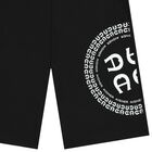 Boys Black Logo Shorts, 1, hi-res