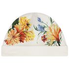 طقم هدايا ملابس أطفال بناتي متعدد الألوان بشعار مزهر, 1, hi-res