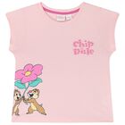 Girls Pink Disney Shorts Set, 1, hi-res