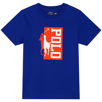 Boys Blue Logo T-Shirt