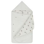 مدس بالشعار باللون العاجي, 1, hi-res