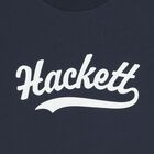 تيشيرت للأولاد بشعار باللون الأزرق الداكن , 2, hi-res