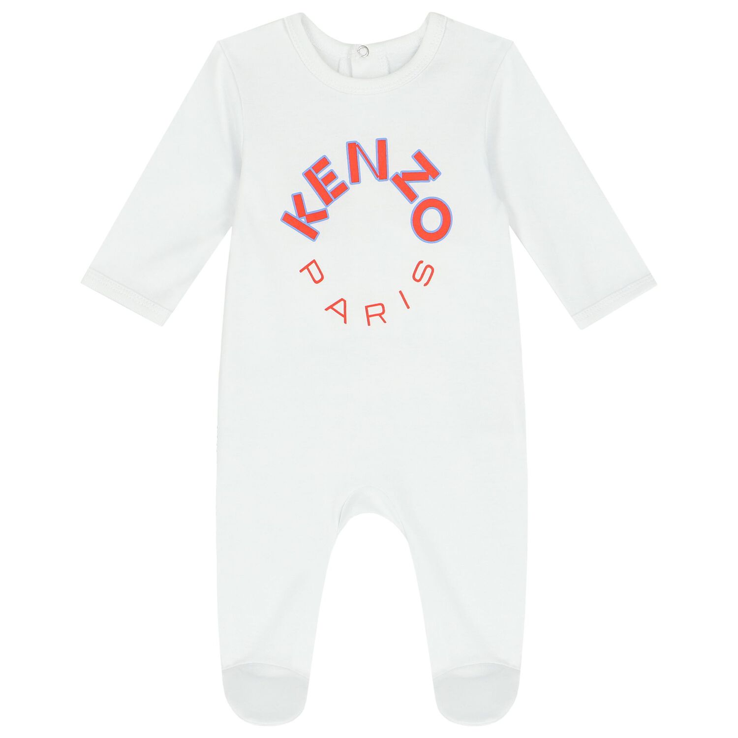 Navy Blue & White Logo Babygrows ( 2-Pack ), 1, hi-res image number null