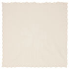 بطانية بنات محبوكة بالشعار باللون العاجي, 1, hi-res