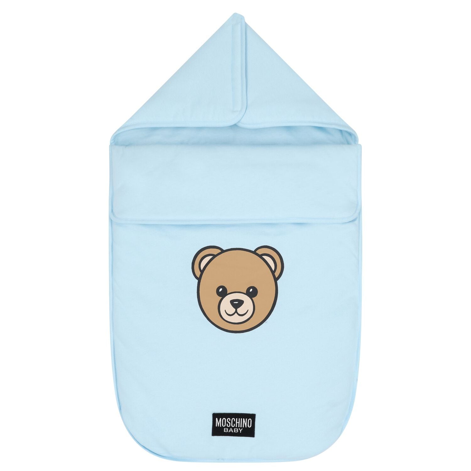 Blue Teddy Bear Logo Baby Nest, 2, hi-res