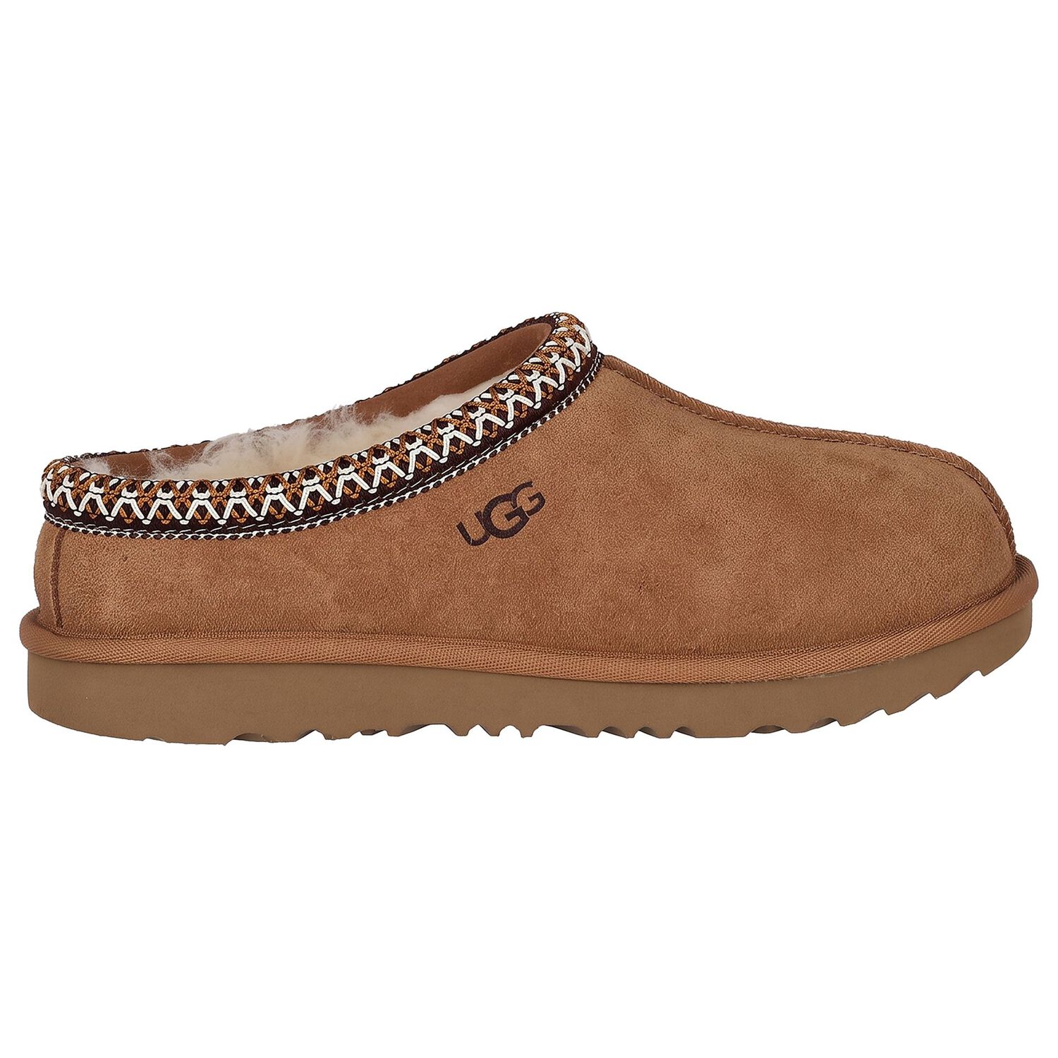 Chestnut Brown Tasman II Suede Mules, 2, hi-res