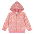 Younger Girls Pink Star Tracksuit, 1, hi-res