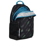 Boys Black Logo Backpack, 1, hi-res