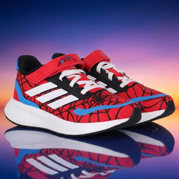 Boys Red Runfalcon Spiderman Trainers