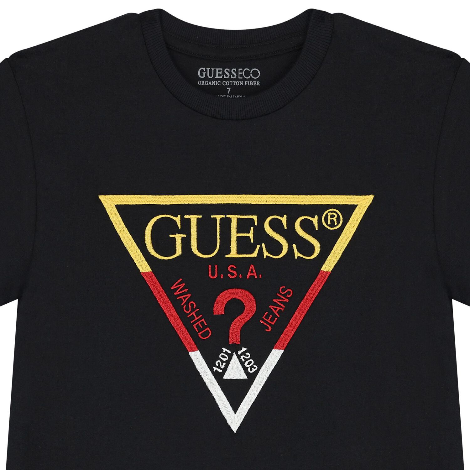 Boys Black Logo T-Shirt, 3, hi-res image number null