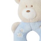 Baby Boys Blue Bear Rattle Toy, 1, hi-res