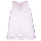 فستان ساتان باللون الزهري, 1, hi-res