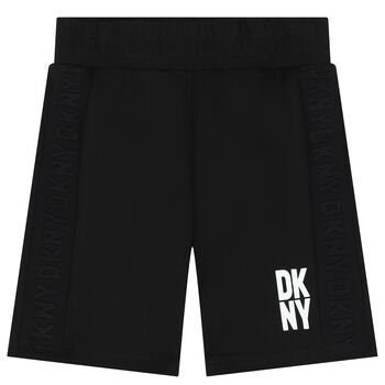 Black Logo Shorts