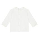 Baby Boys White & Beige Trousers Set, 1, hi-res