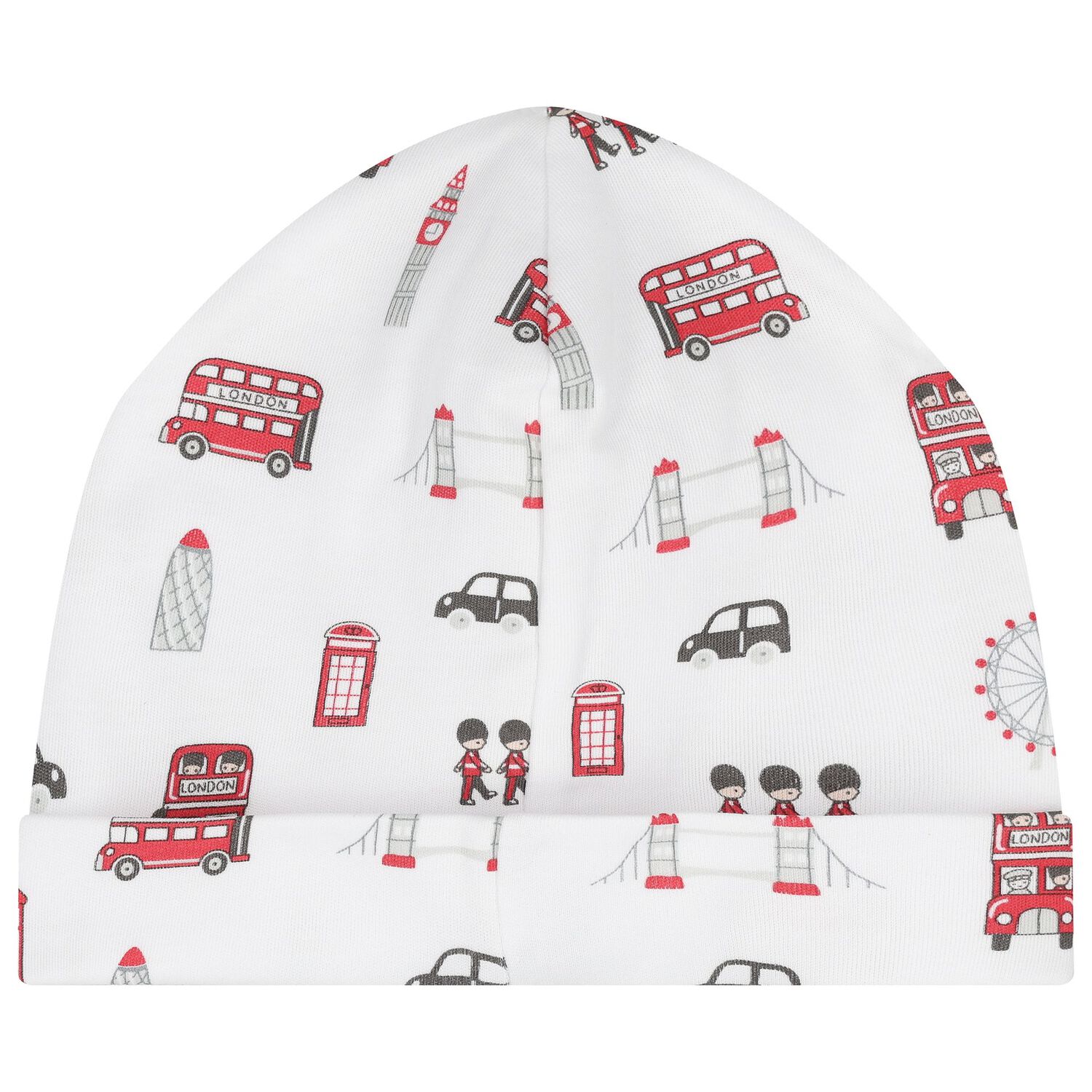 Baby Boys White Lively London Hat, 1, hi-res image number null