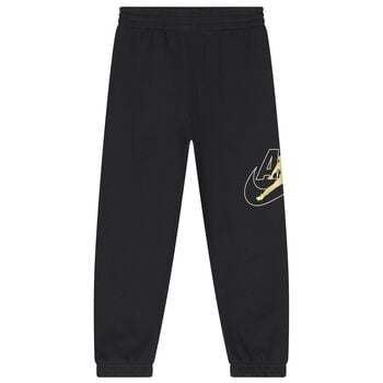 Boys Black Jordan Logo Joggers