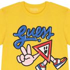 Boys Yellow Logo T-Shirt, 2, hi-res