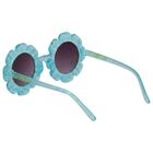 Girls Blue Logo Sunglasses, 2, hi-res