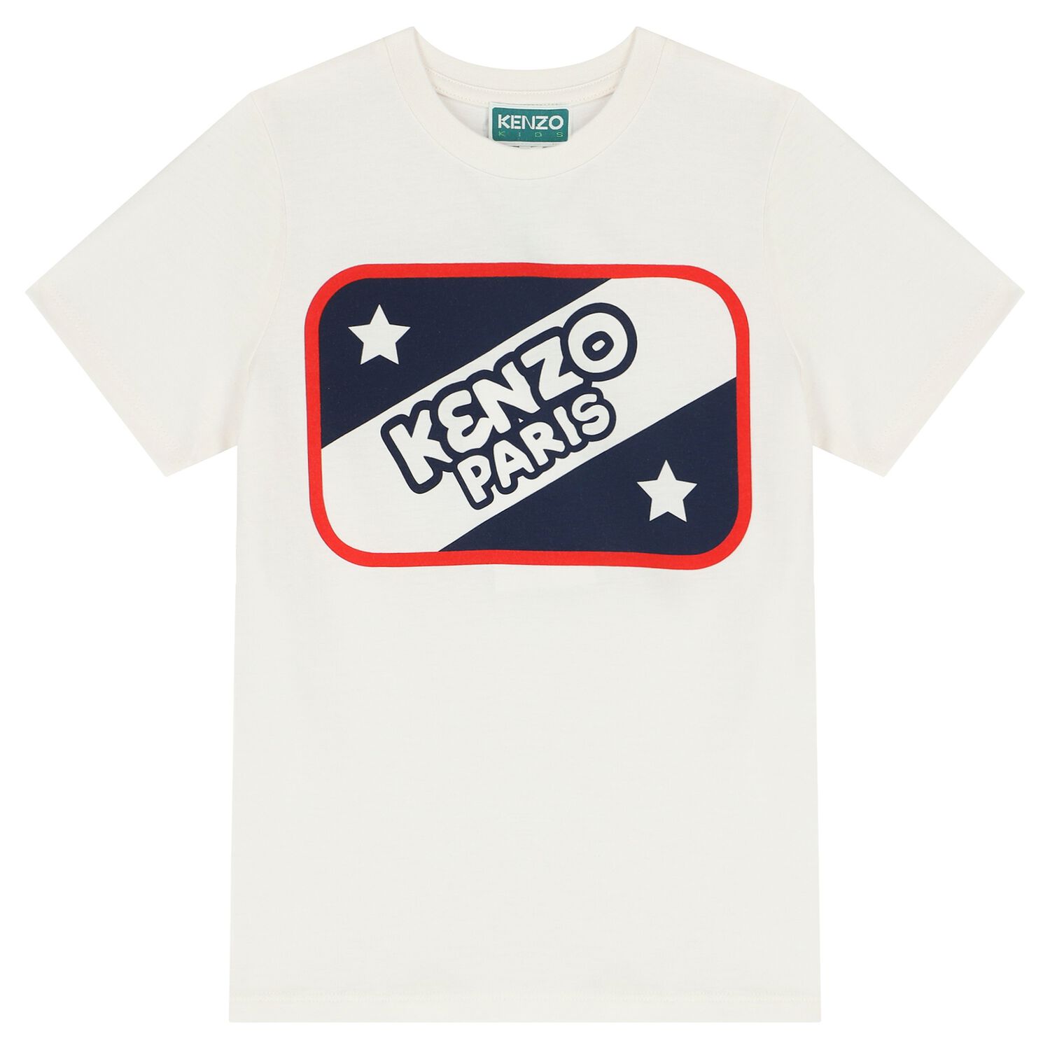 Boys Ivory Logo T-Shirt, 1, hi-res