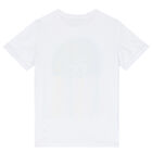 تيشيرت باللون الأبيض للبنات, 1, hi-res