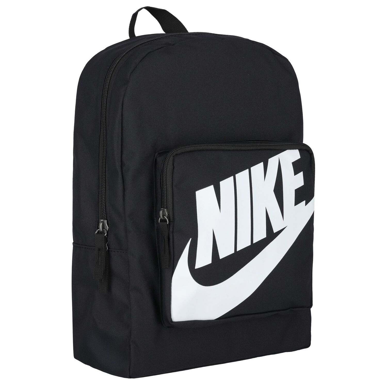 Black Logo Backpack, 1, hi-res