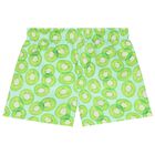 Boys Green Kiwi Shorts, 1, hi-res