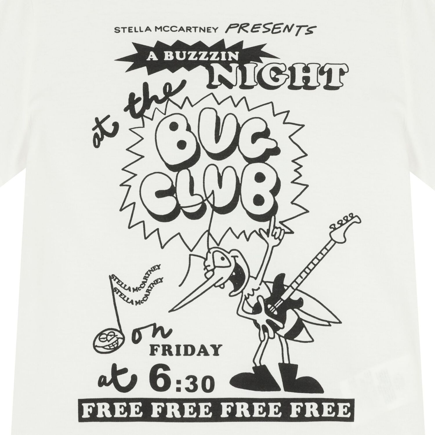 Boys Ivory Bug Club T-Shirt, 1, hi-res