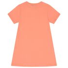 فستان بنات بطبعة الزهور باللون الوردي, 1, hi-res