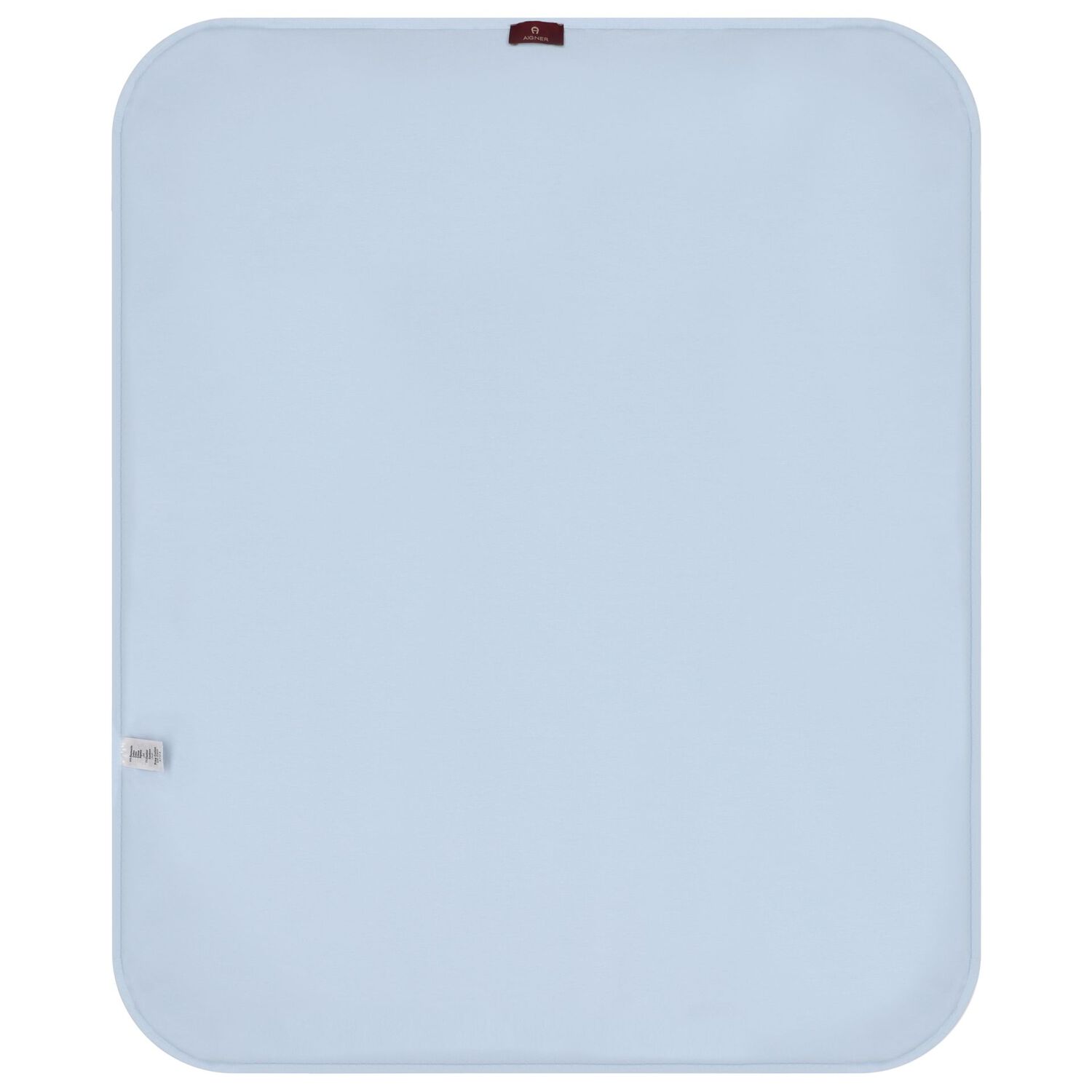 Baby Boys White & Blue Logo Blanket, 1, hi-res image number null